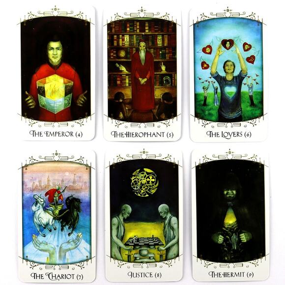 Insight Tarot. Full 78 Card Mini Deck by Stanislav Reshetnikov - Picture 5 of 6
